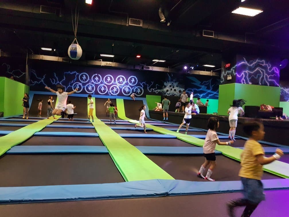 Bounce around at Ryze Ultimate Trampoline Park