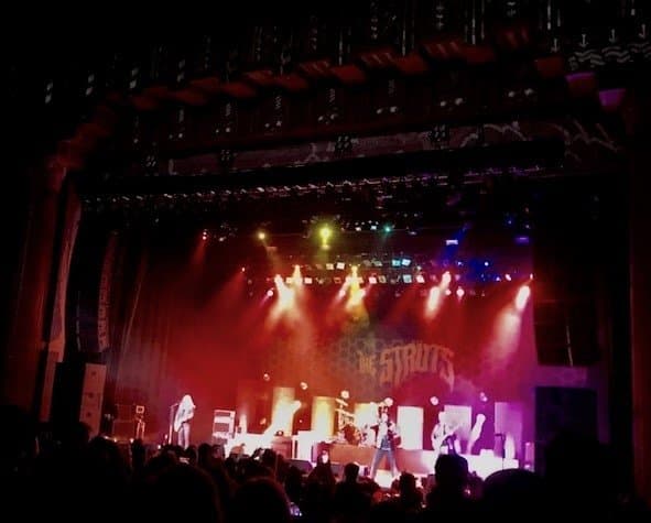 "The Struts" performance