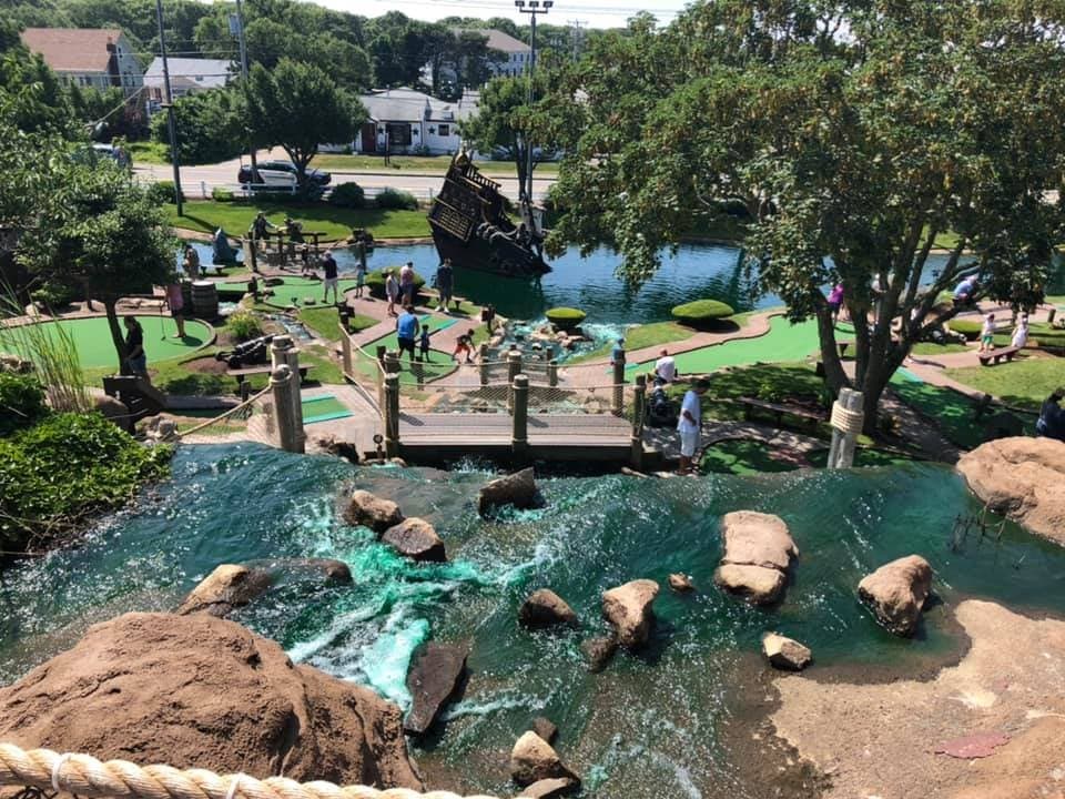 View from the top of the Captain's course looking towards Rt.28