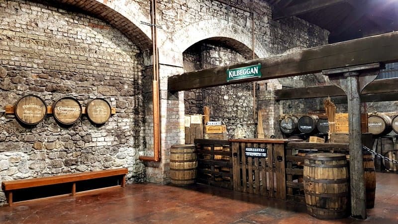 Interior of the distillery