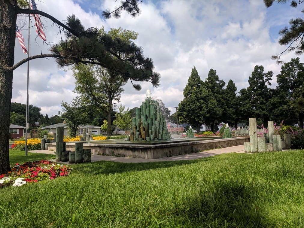 Fountain at the park
