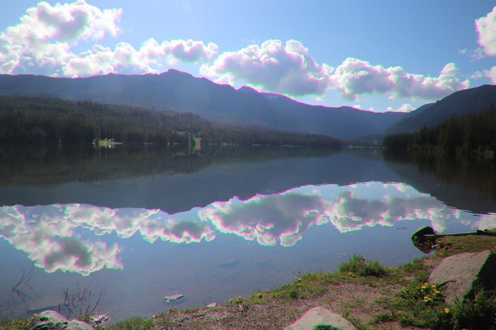 Surrounded by mountains