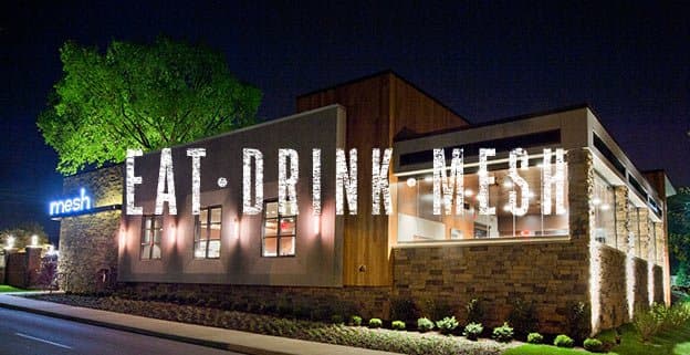 Mesh has two locations, one on Mass Ave. in downtown Indianapolis and the other in the Water Tower area of Louisville.