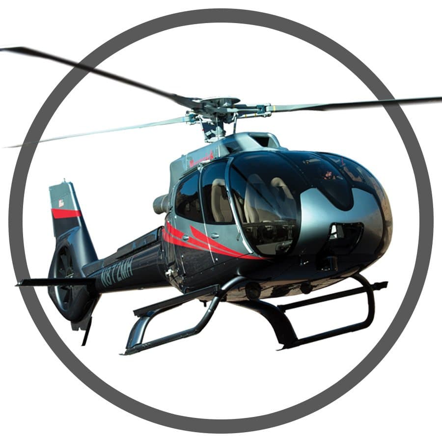 Maverick Helicopters a leader in air excursions. 