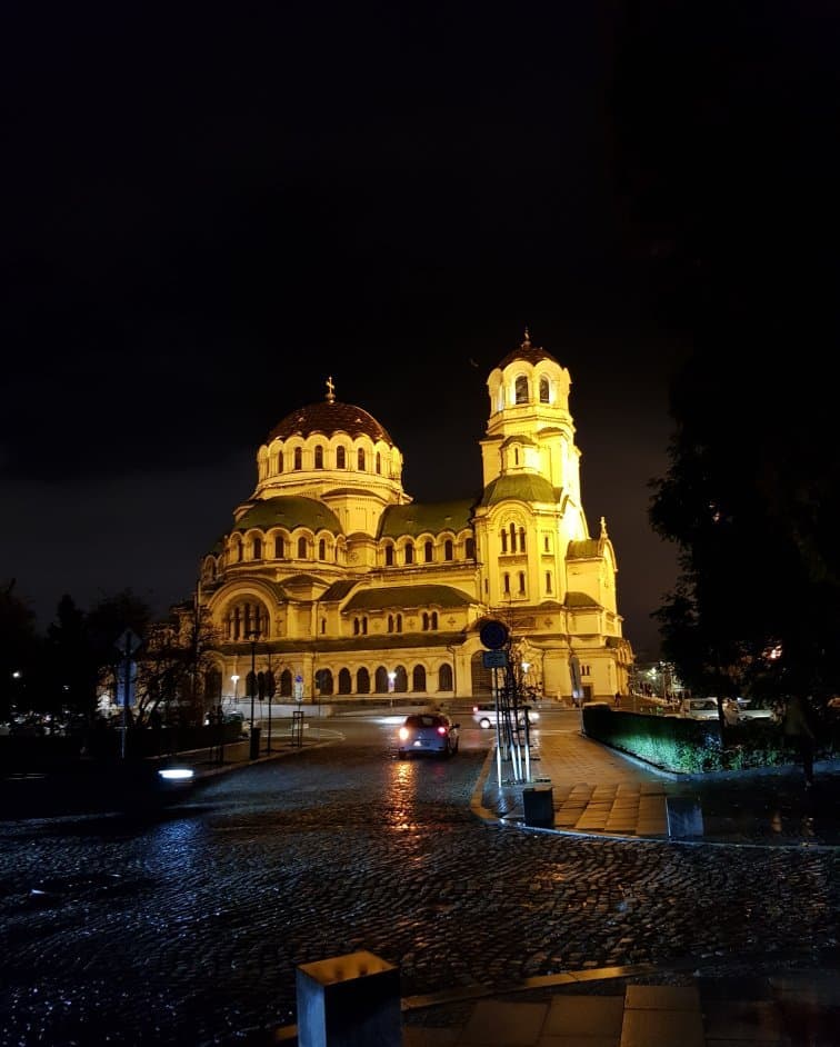 St Alexander Nevsky Cathedral in Sofia Center district