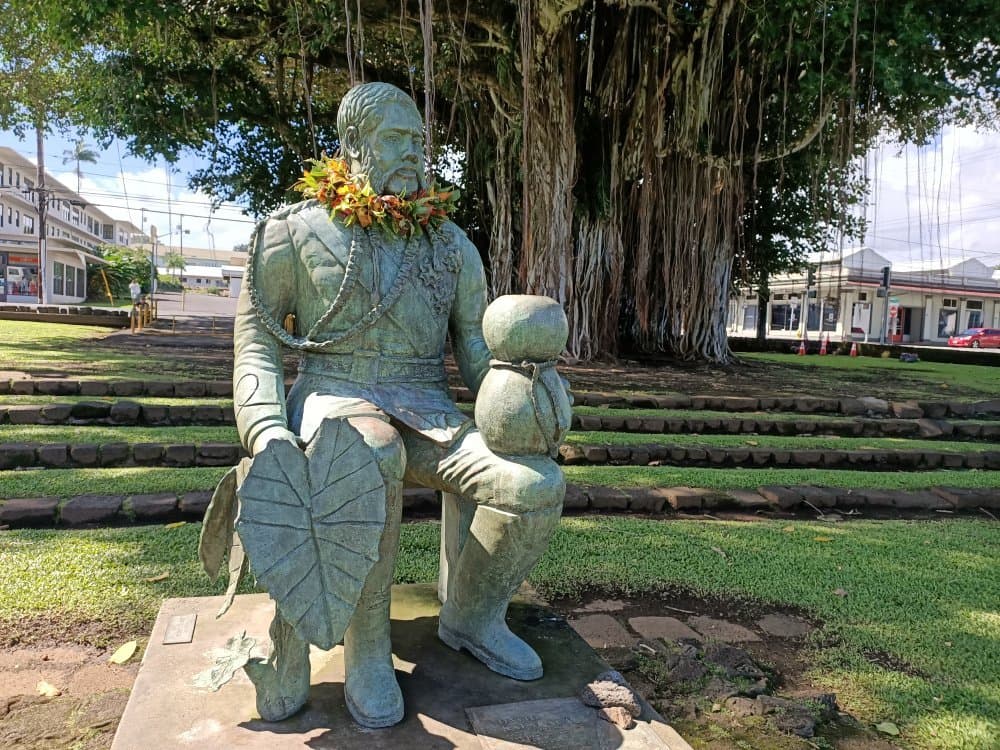Fawick Park David Statue
