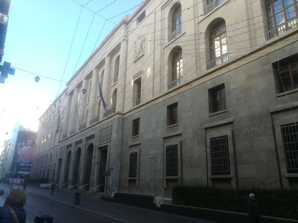 Palazzo del Banco di Napoli, Via Toledo, 177, Неаполь, январь.