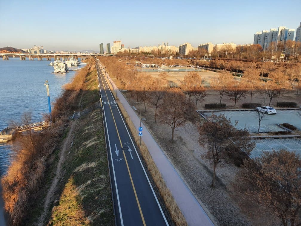Jamwon Hangang Park Seoul