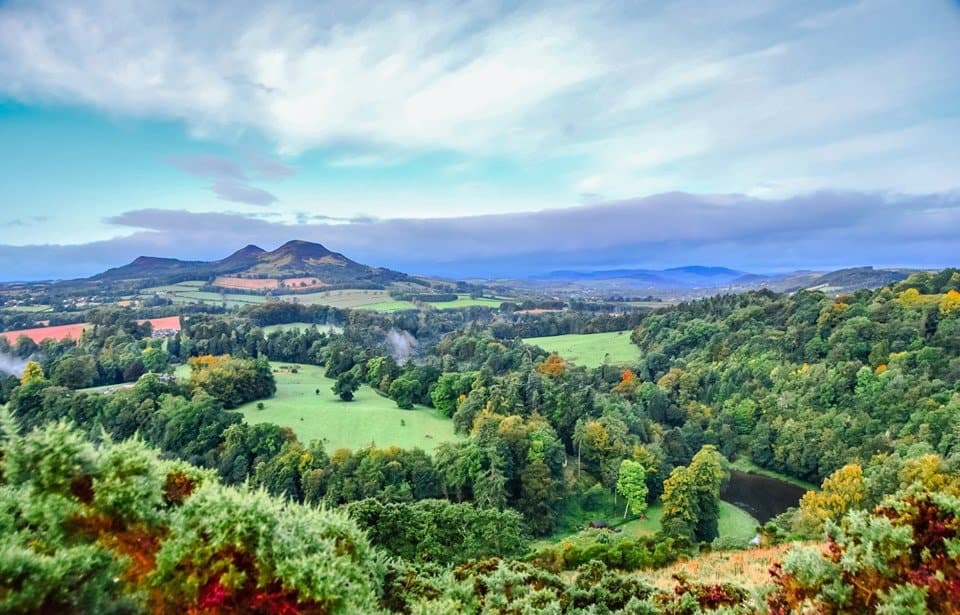 Eildon Hills from Scott’s View