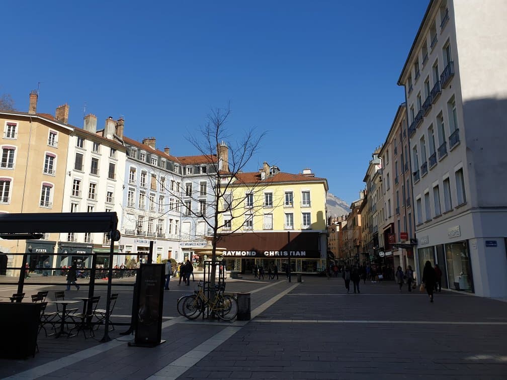 Place Grenette, Grenoble - February 2020