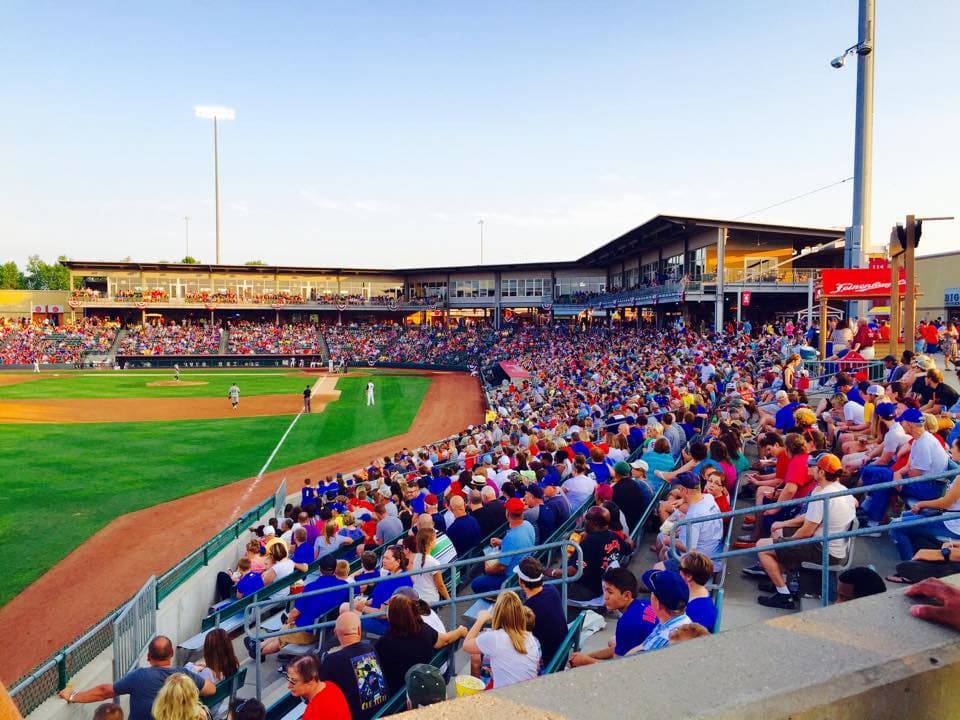 Everyone is close to the action at the T-Bones stadium, no matter where fans are seated!