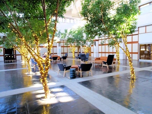 lobby of museum