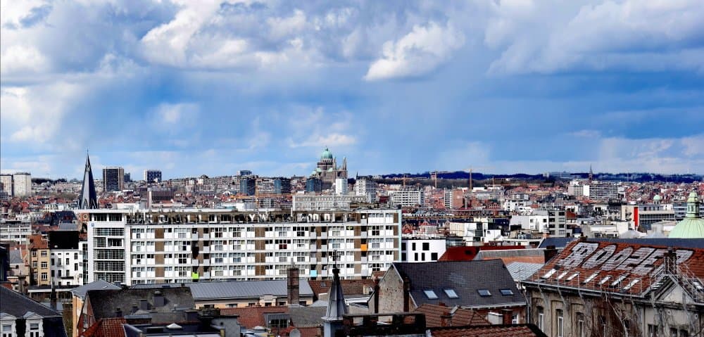 Vue de la place Poelaert