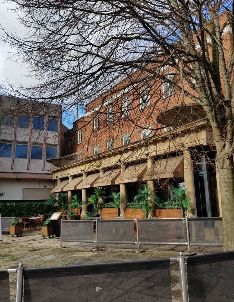 All Bar One along Newgate Street.