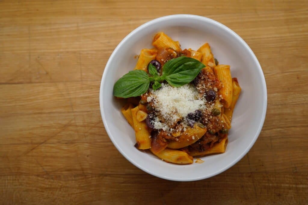 Rigatoni Puttanesca