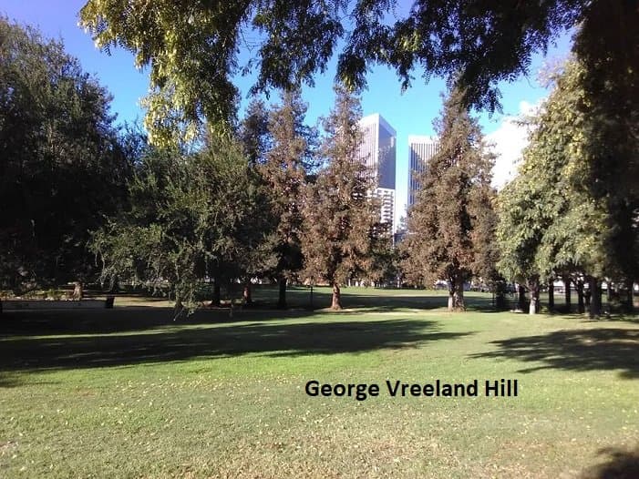 Roxbury Memorial Park in Beverly Hills.  Photo by, George Vreeland Hill
