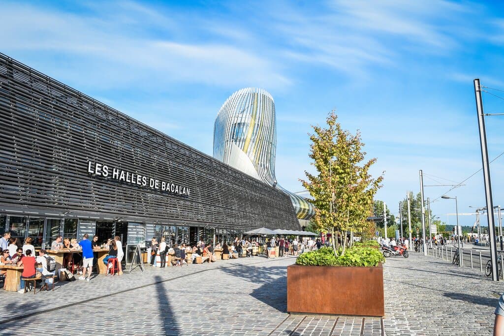 Les Halles de Bacalan, vue terrasse