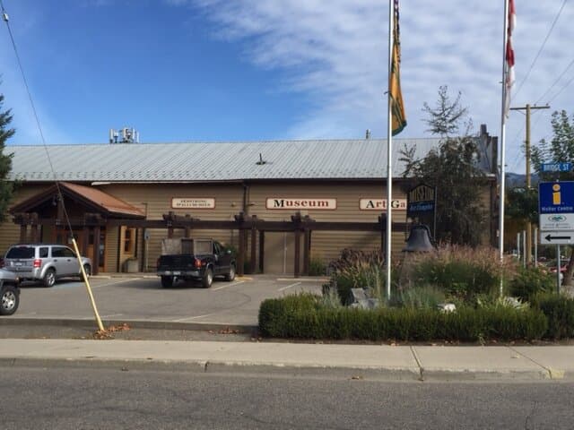 The Armstrong Spallumcheen Museum and Art Gallery on the corner of Pleasant Valley Road and Bridge Street. The museum is full of local history, the galleries exhibits the work of local artists and artisans and folks looking to find out about the people, places, and events in the area can visit the archives and speak with archivists. 