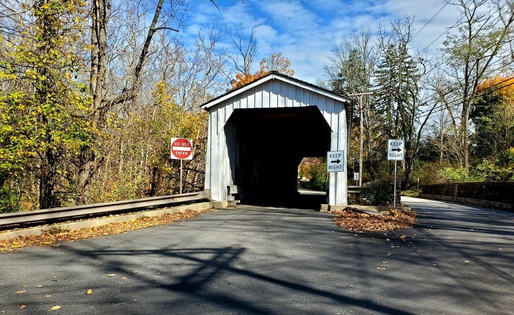 Covered Bridge Outside New Hope, PA
