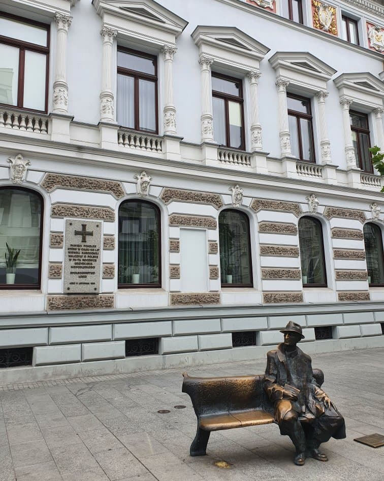 Piotrkowska Street Statues and Monuments