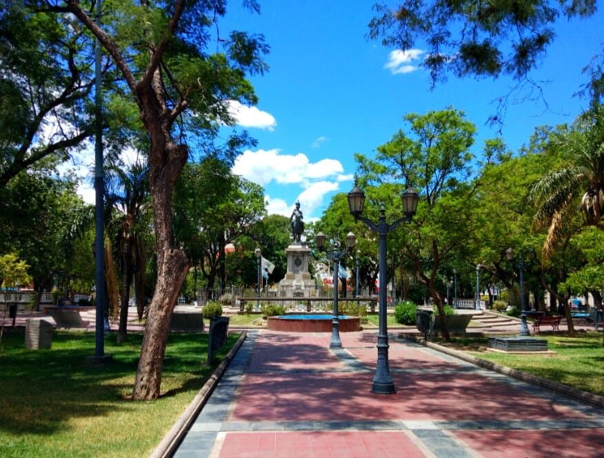 Plaza Pringles (San Luis).