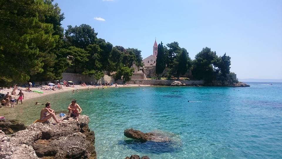 Beach Kotlina Bol, island Brač, Croatia