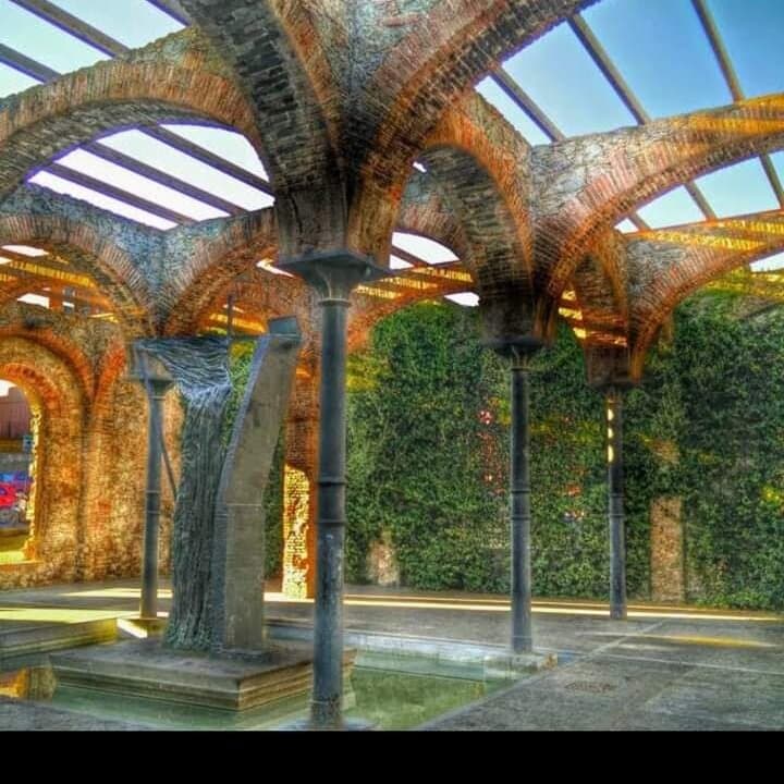 Era la antigua estación de tren hace más de 60 años