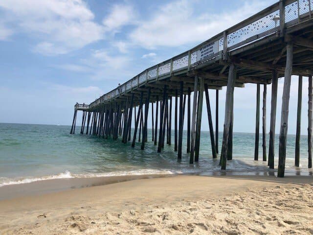 Under the pier