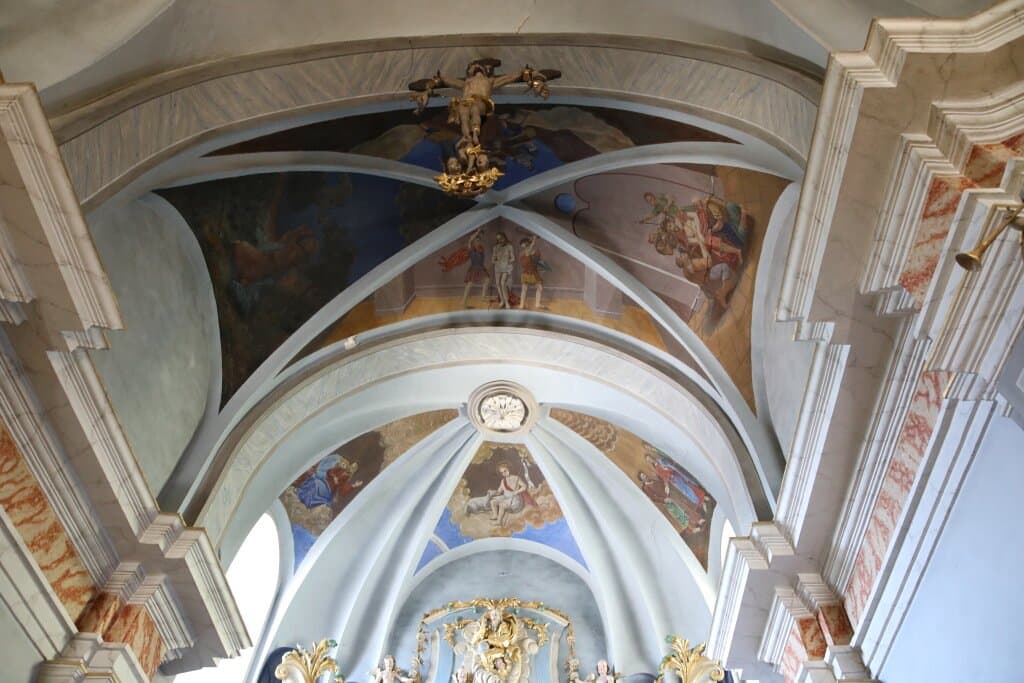 Vue intérieure de cette église