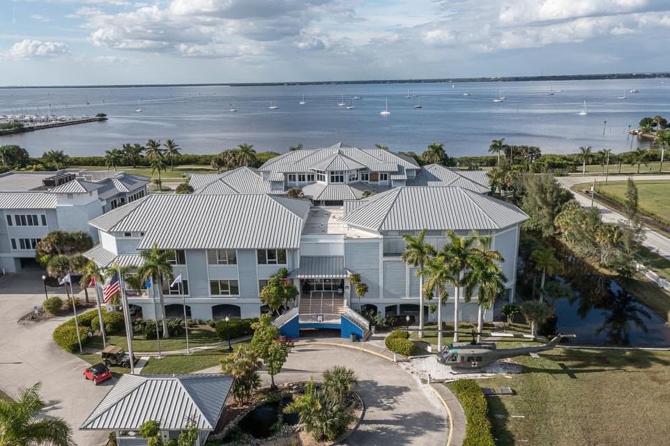 Military Heritage Museum on the shore of the Peace River in Punta Gorda, Florida