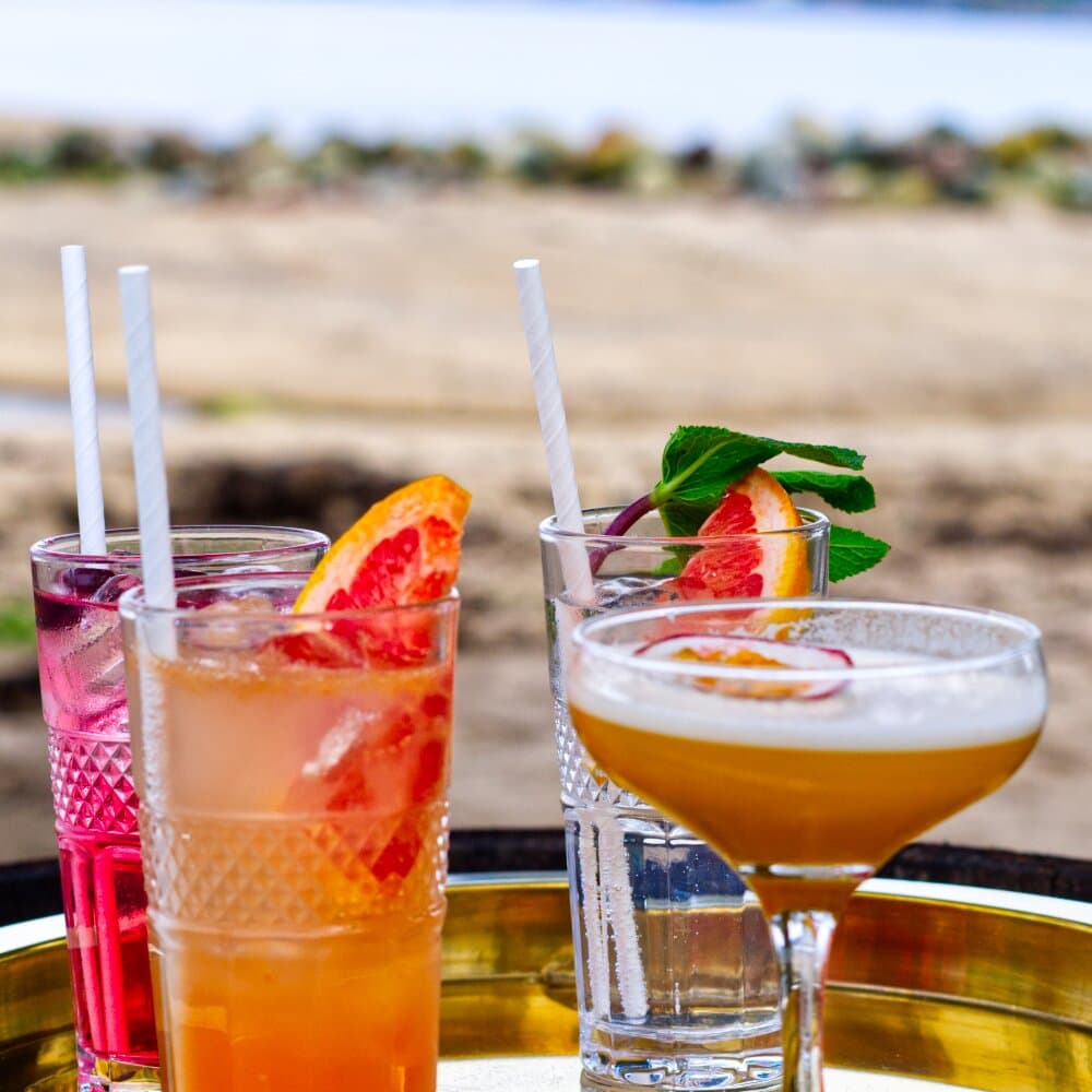 Cocktails on the beach (what it's all about)