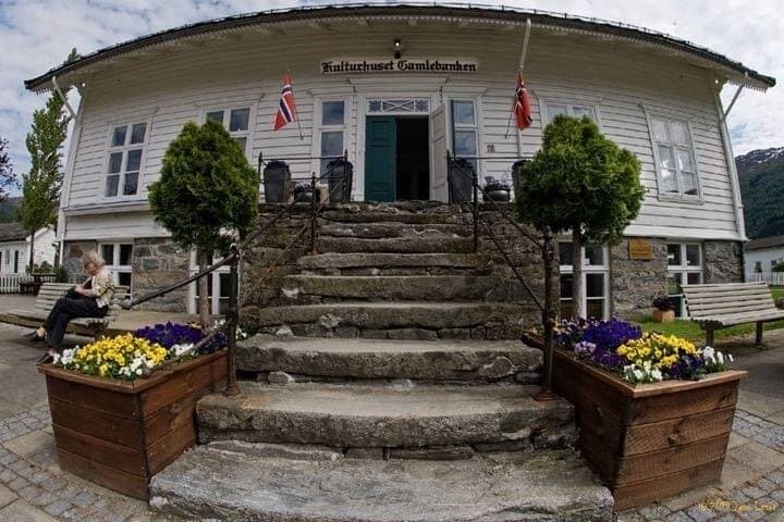 Panoramabilde av Kulturhuset Gamlebanken