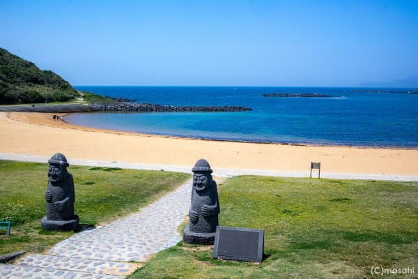 人工砂浜による海水浴場