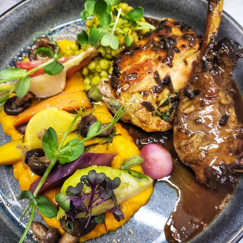 pintade à la truffe