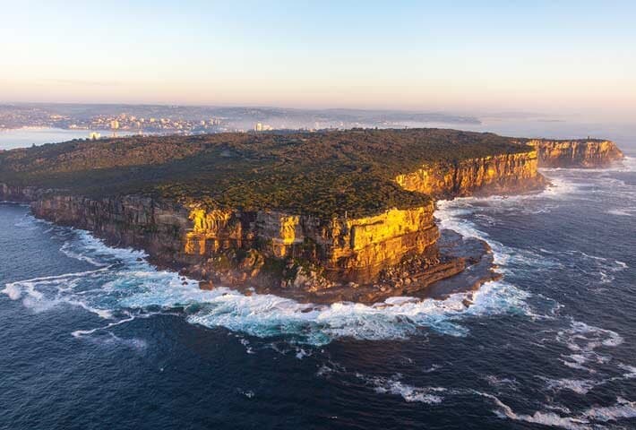 A nature refuge, bordered by dramatic cliffs, North Head Sanctuary, Manly, is located on the peninsula at the northern entrance to Sydney Harbour.