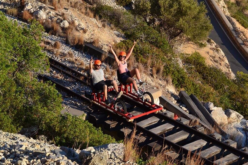 Experience Rail Biking Along the Coast
