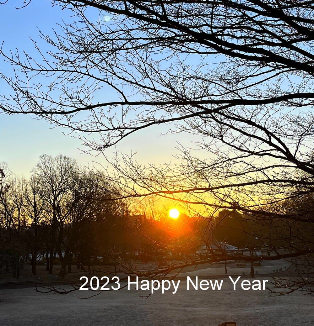 大泉中央公園からのSUN RISE！