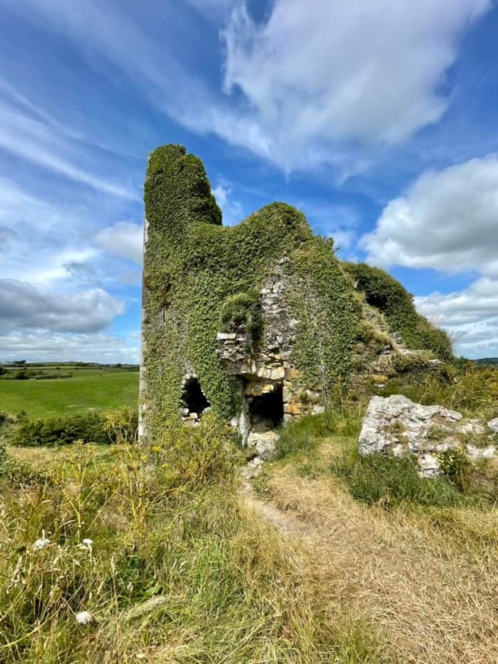 Dunhill Castle ruins