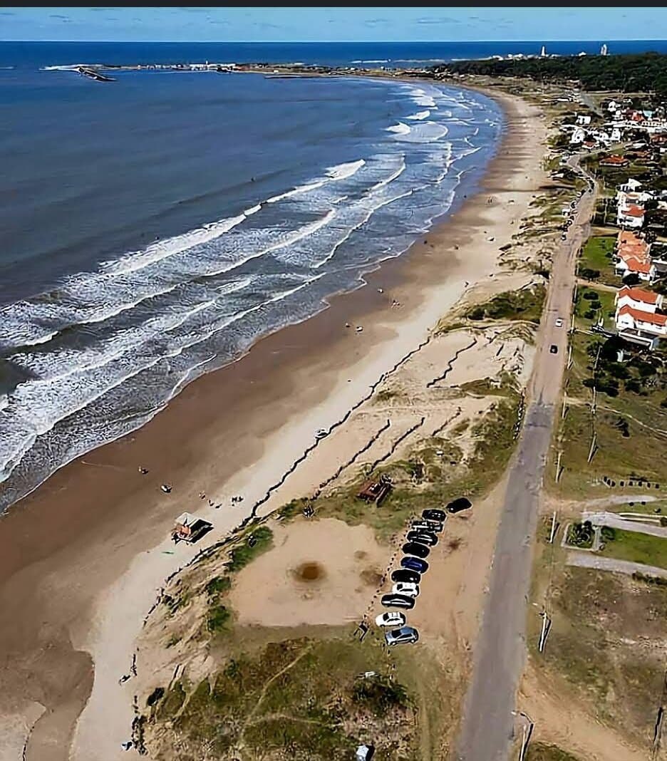 La Aguada desde un dron.