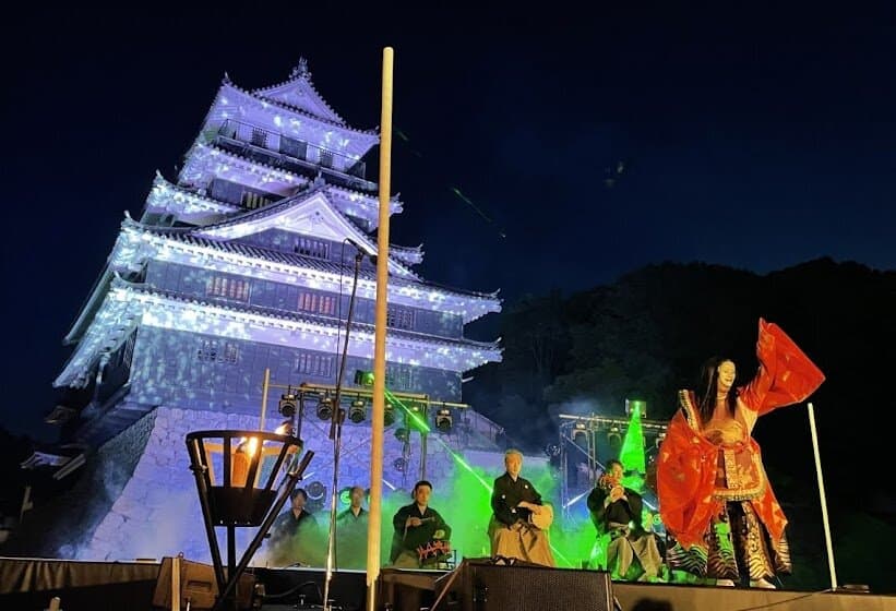 中津城　薪能　2022.9.12