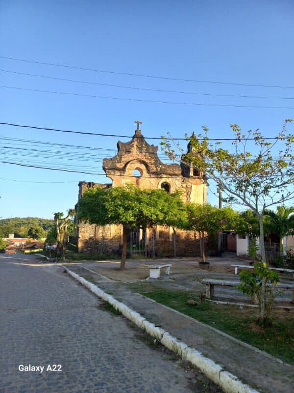ruinas da igreja de Nossa Senhora do rosário dos homens pretos