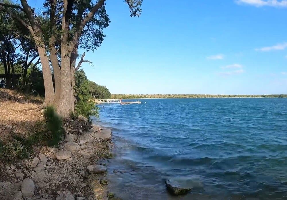 Boerne City Lake Park at 10 minutes drive to the north of Boerne pediatric dentist The Kids Place Pediatric & Orthodontic Dental Office