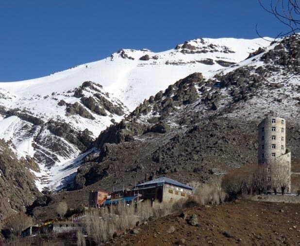 Kolakchal sanctuary,a place for having rest after 3h of climbing