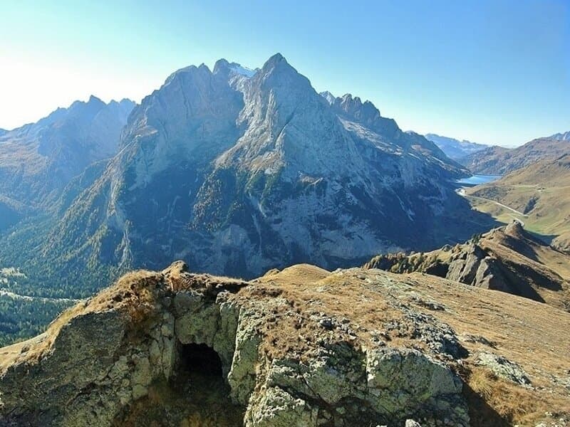 Vista sulla Marmolada