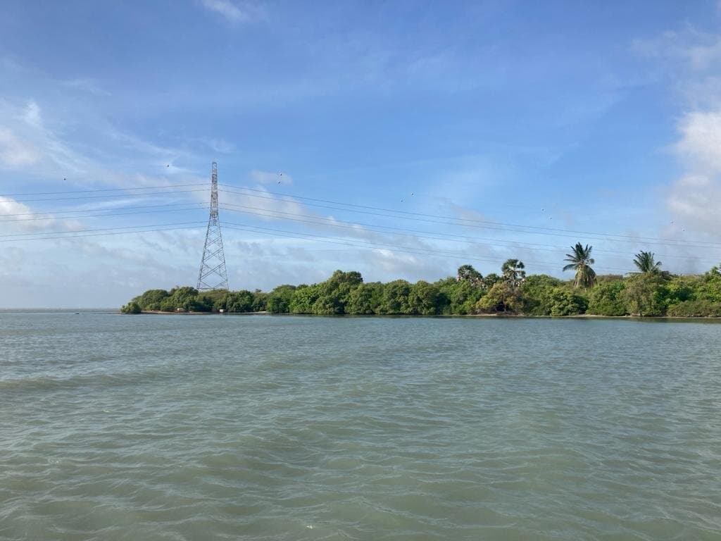 Cape point with lagoon view. Can be visited by boat or road. 