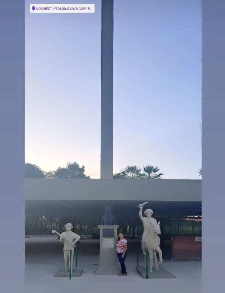 Monumento Heróis do Jenipapo. Onde é comemorada sempre a Batalha do Jenipapo, dia 13 de março.