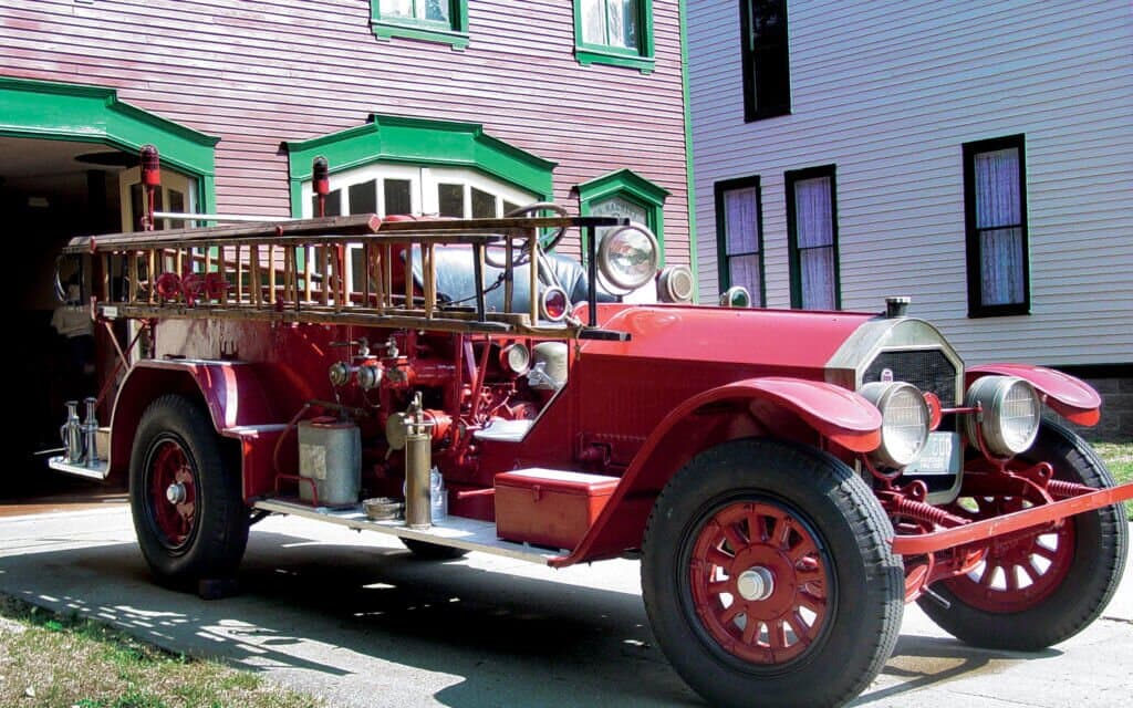 The Fire Barn Museum exterior.