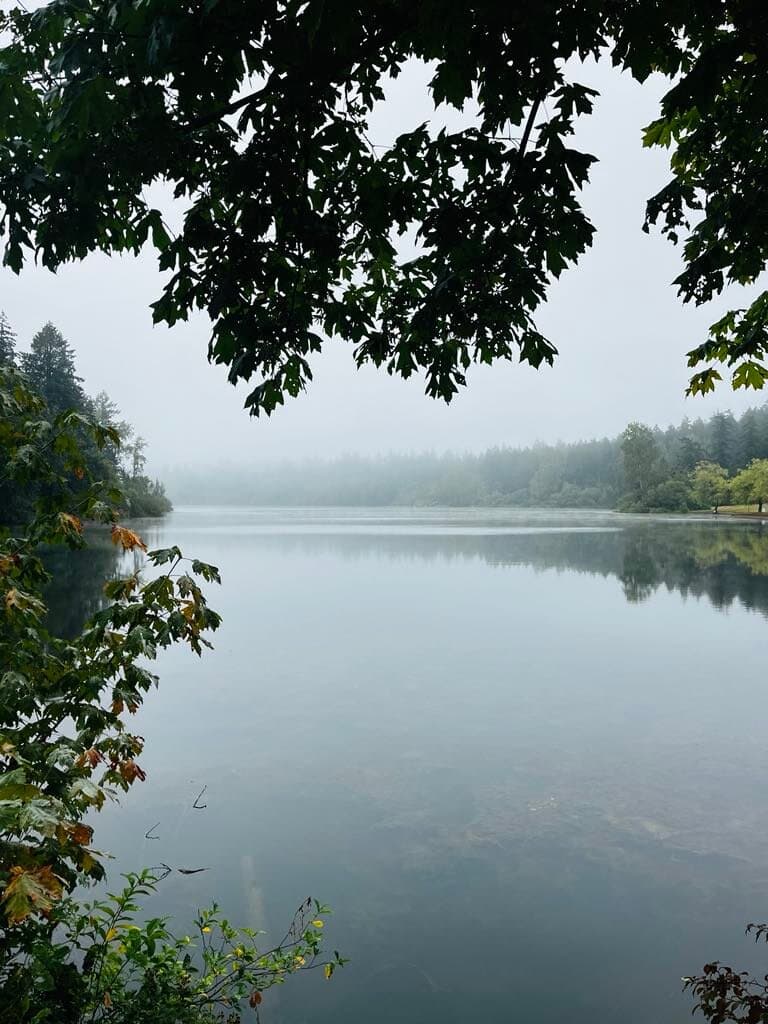 10 km Scenic Trail Around a Lovely Lake, but...