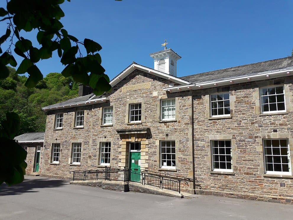 Exmoor House, location of the Dulverton Exmoor National Park Centre from the Spring of 2025. 