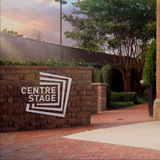 FRONT OF CENTRE STAGE